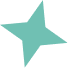 A teal star on a black background.